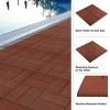 Pure Garden Dual Sided Outdoor Tile Flooring 16"x16" Red 8pk - 4 of 4