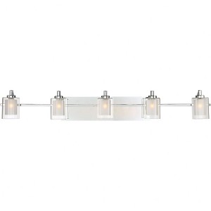 Quoizel Lighting Kolt 5 - Light Vanity in  Polished Chrome - 1 of 4