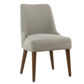 Hemet Gayle Side Chair Woven Gray - HomePop