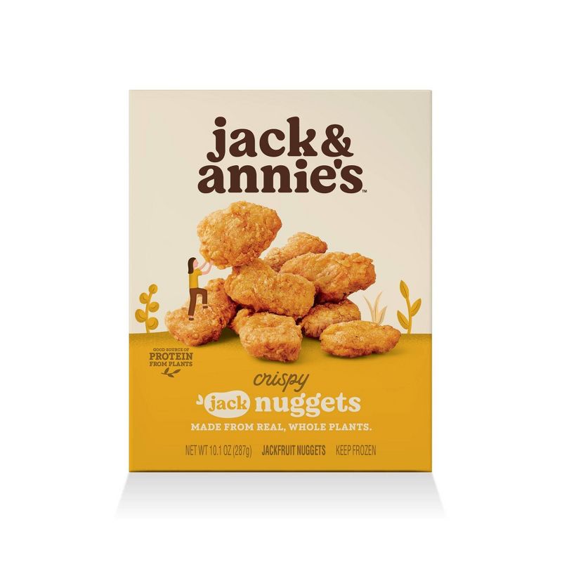 jack &#38; annie&#39;s Frozen Crispy Jack Plant Based Chicken Nuggets - 10.1oz, 1 of 11