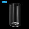 Unique Bargains High Borosilicate Glass Wear Resistant Clear Cylinder Vase - 3 of 4