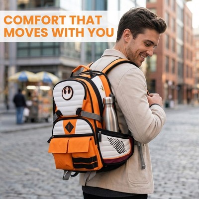 Star Wars Episode IV A New Hope Rebel Alliance Adult Travel Backpack — фото 4