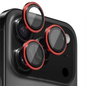 Entronix Camera Lens Protector Compatible with iPhone 17 Pro/17 Pro Max - Luxury Metal - 1 of 4