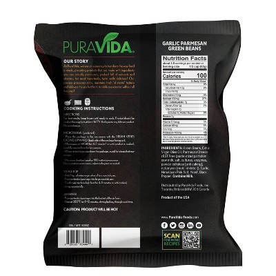 PuraVida Garlic Parmesan Green Beans - 10oz