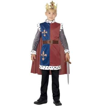 Smiffy Medieval King Arthur Child Costume, Small