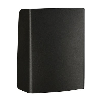 Black Metal LED Outdoor Wall Light