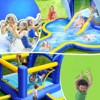 VisioGear Inflatable Water Parks, 6 in 1 Inflatable Bounce House with Splash Pool and Climbing Wall, Multicolored, 227"*162"*82" - 4 of 4