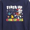 Boys' - Paw Patrol - Fired Up For Christmas Long Sleeve Graphic T-Shirt - 2 of 4