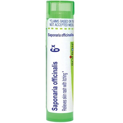 Saponaria Officinalis 6X by Boiron Homeopathic Single Medicine For First Aid  -  80 Pellet
