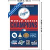 Trends International MLB Los Angeles Dodgers - Champions 24 Framed Wall Poster Prints - 3 of 4