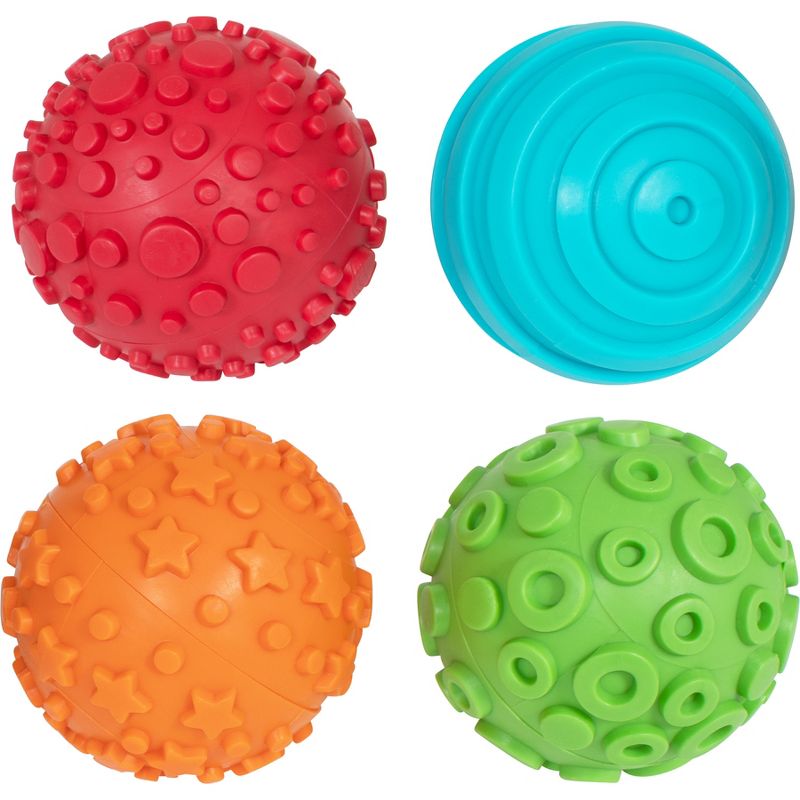 Ready 2 Learn Paint and Dough Texture Spheres, 4 Per Set, 3 Sets, 3 of 8