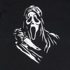 Mens Scream Ghost Face Hard Shadow T-Shirt - 2 of 3
