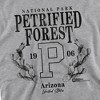 Men's Petrified Forest National Park Prickly Pear Wreath Crewneck Sweatshirt - 2 of 4