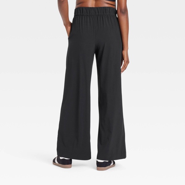 Pantalones de pierna ancha de tiro alto ligeros para mujer - All In Motion™ 2