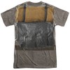 Men's Confederate Soldier (Front Back Print) Short Sleeve Costume T-Shirt - 3 of 4