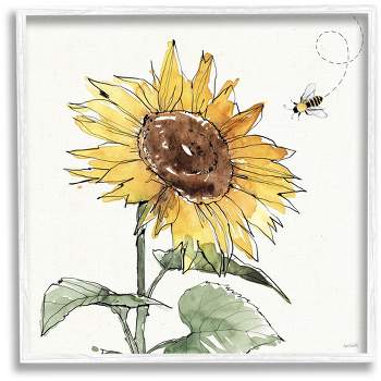 Big Dot of Happiness Little Bumblebee - Unframed Bee Decor Linen Paper Wall  Art - Set of 4 - Artisms - 8 x 10 inches