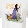 Women's - Disney - Fairytale Friends Cropped Graphic T-Shirt - 2 of 4