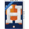 Trends International MLB Houston Astros - Logo 25 Unframed Wall Poster Prints - 3 of 4