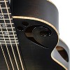 Sawtooth Rudy Sarzo Signature Left-Handed Transparent Black Flame Acoustic-Electric Bass Guitar - 4 of 4