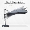 PURPLE LEAF UV Resistant Patio Umbrella Economical Outdoor Umbrella - 3 of 4