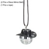 Unique Bargains Shiny Surface Ornament Car Party Accessory Disco Balls 2 Pcs - 3 of 4