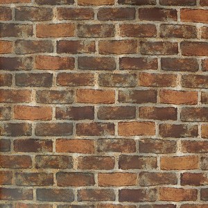 Vintage Warm Brown 3D Brick Peel & Stick Wallpaper Roll Vinyl Waterproof Self Adhesive Contact Paper (Covers 30.78 Sq. ft. ) - 1 of 4