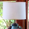 Vynxaria White Slant Drum Lampshades, 15" Top Diameter - 4 of 4
