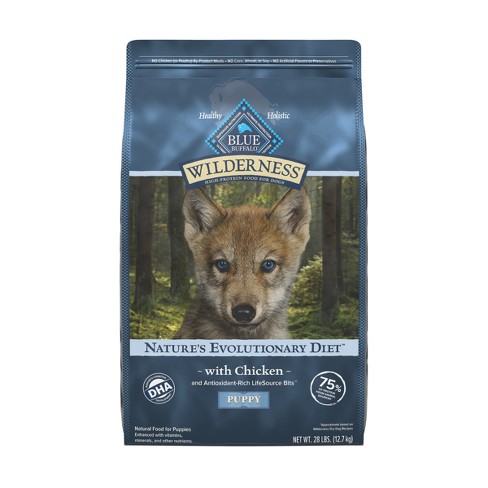 Blue Buffalo Wilderness Puppy Dry Dog Food With Chicken Flavor