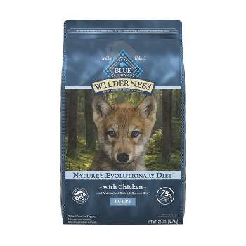 Blue Buffalo Wilderness Puppy Dry Dog Food with Chicken Flavor - 28lbs