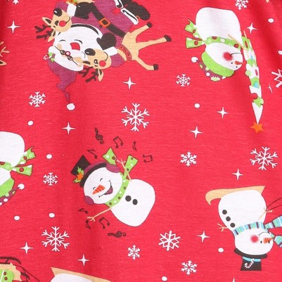 red - holiday friends long sleeve