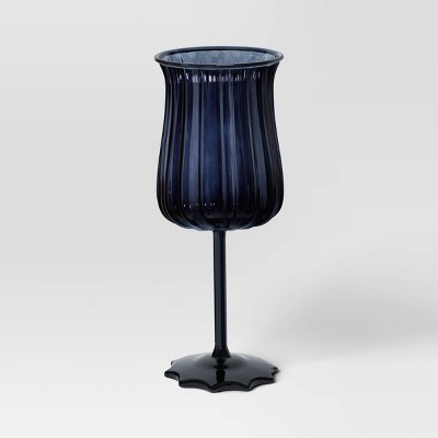 10.15oz Wine Glass Black - Threshold™