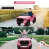 Electric Car for Kids, Licensed Toyota Tundra 12V Electric Truck, Off-Road Kids Car w/Remote, Spring Suspension & 3 Speeds, LED Headlights - 2 of 4
