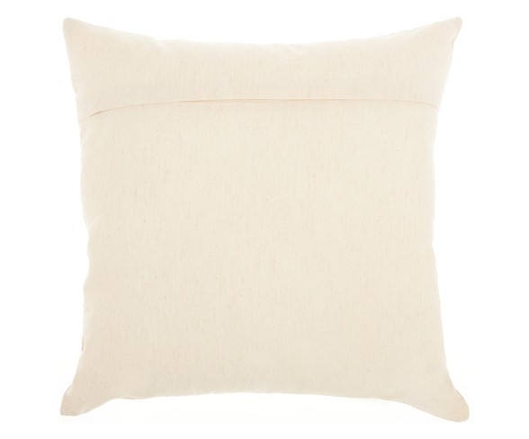 Mina Victory 18"x18" Bearded Dog Throw Pillow Beige