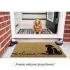 Evideco French Home Goods Sheltered Coir Doormat 30x18 Inch - 2 of 4