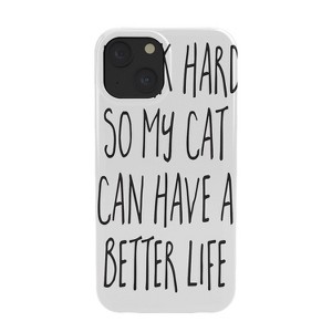 EnvyArt Cat Better Life Tough iPhone Case - Society6 - 1 of 1