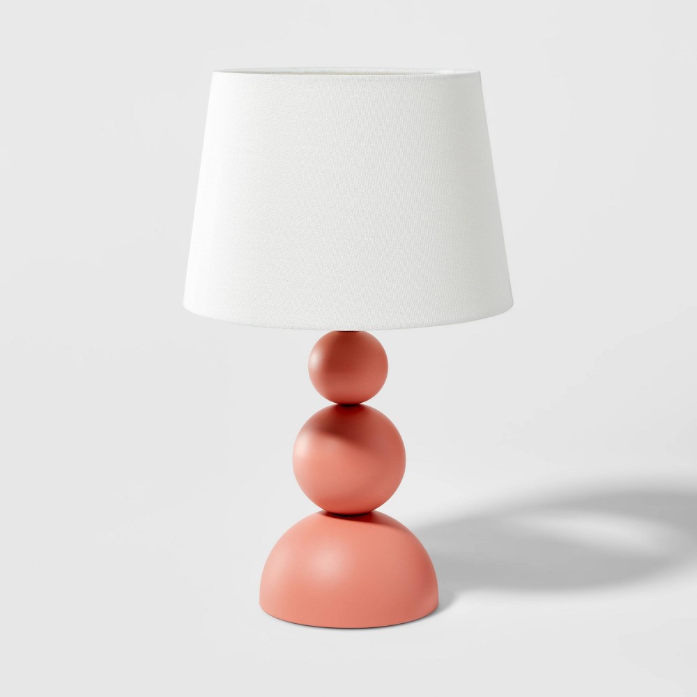 Target For Modern Ball Table Lamp Rose, Pillowfort Table Lamp Silver