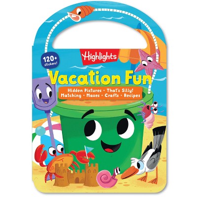 Vacation Fun - (Carry and Play Activity Books) (Paperback)