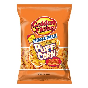 Golden Flake Cheddar Cheese Puff Corn - 6oz - 1 of 4