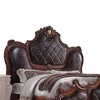 Acme Furniture California King 93" Picardy Bed Synthetic Leather/Honey Oak Finish - 4 of 4