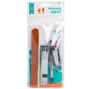 Trim Hand & Foot All Purpose Nail Kit - 6pc - 1 of 4