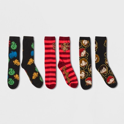 Womens Harry Potter Valentines Day 3pk Crew Socks Gift Box – Red 4 Womens Harry Potter Valentines Day 3pk Crew Socks Gift Box – Red 4