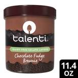 Talenti Chocolate Fudge Brownie Dairy-Free Frozen Gelato Layers - 11.4oz