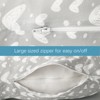 Biloban-U Shaped Preganancy Pillowcase, Maternity Pillow Full Boby Pillowcase, 100% Natural Cotton, Zippered Maternity Pillow Cover - 3 of 4