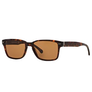 Brooks Brothers BB 725S 501673 Unisex Rectangle Sunglasses Tortoise 52mm - 1 of 3