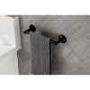 Gulches Modern Brass Bathroom Towel Rack Set - Wall Mount, 6 Pieces, High-Quality, Scratch-Resistant - 2 of 4