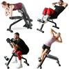LifePro Roman Chair Hyperextension Bench - Adjustable Back Extension Machine for Glutes, Hamstrings, and Lower Back, Foldable for Home Gym Fitness - 2 of 4