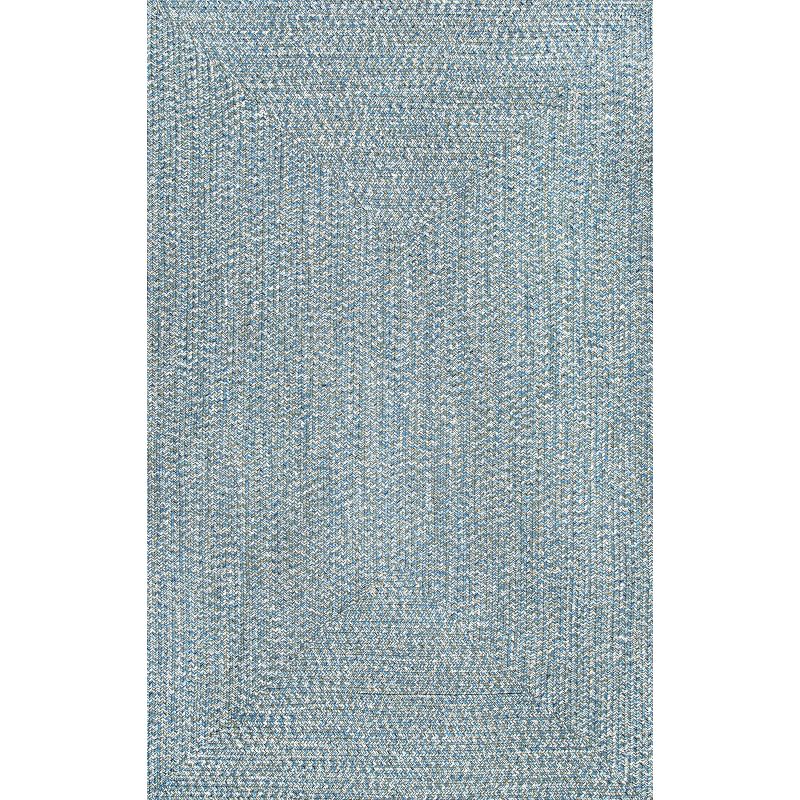 nuLOOM Wynn Braided Indoor and Outdoor Area Rug for Patio Garden Living Room Bedroom Dining Room Kitchen, 1 of 10
