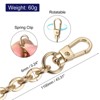 Unique Bargains Cross Body Handbag DIY Accessories Iron Flat Purse Chain Strap - 2 of 3