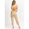 Women's HALTERNECK OPEN BACK JUMPSUIT - DO+BE - 4 of 4