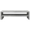 Aghana Digitals Concrete Grey Engineered Wood Monitor Stand with Ample Storage, 21.3x8.7x5.9", 55.1 - 4 of 4